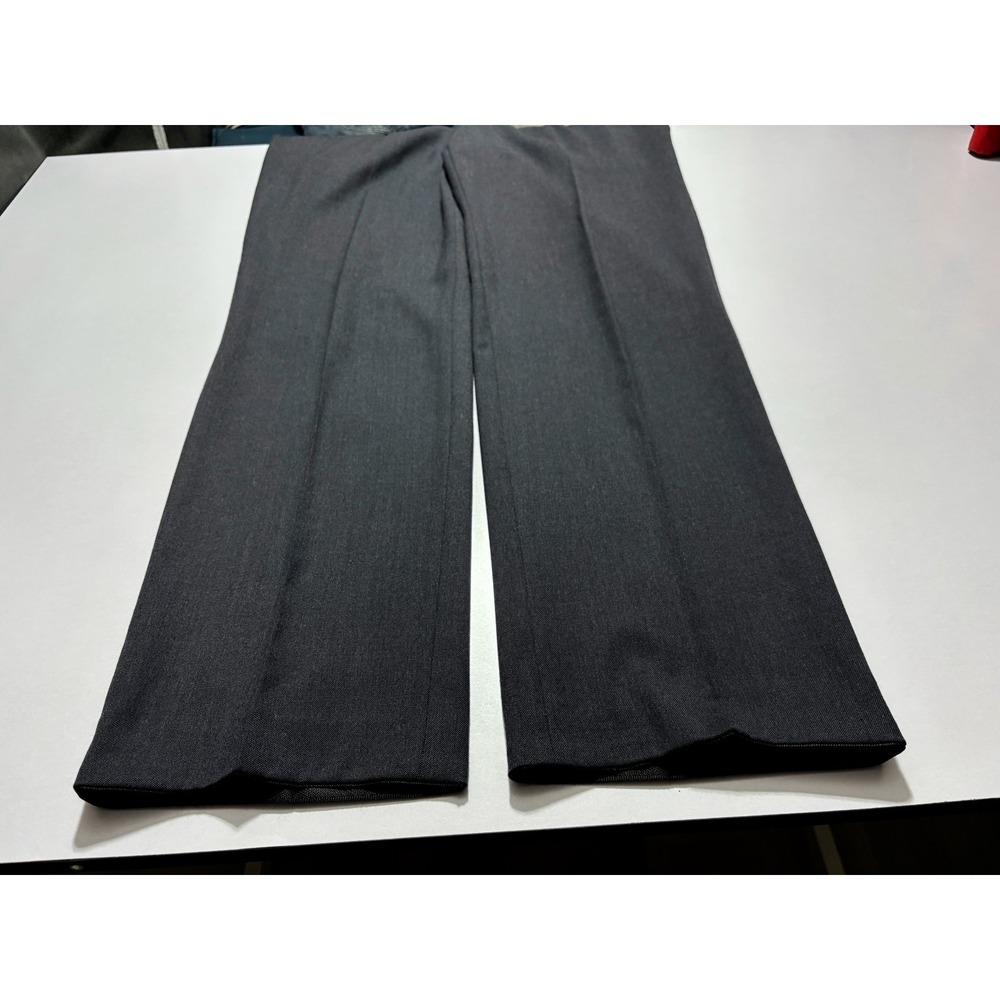 MEYER Dress Pants Trousers Slacks Wool Blend Stretch Expandible Waist Mens 34x32 - Picture 3 of 14